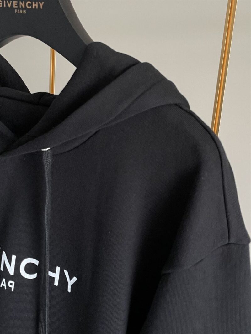 GIVENCHY ARCHETYPE SLIM FIT HOODIE IN FLEECE - AD012