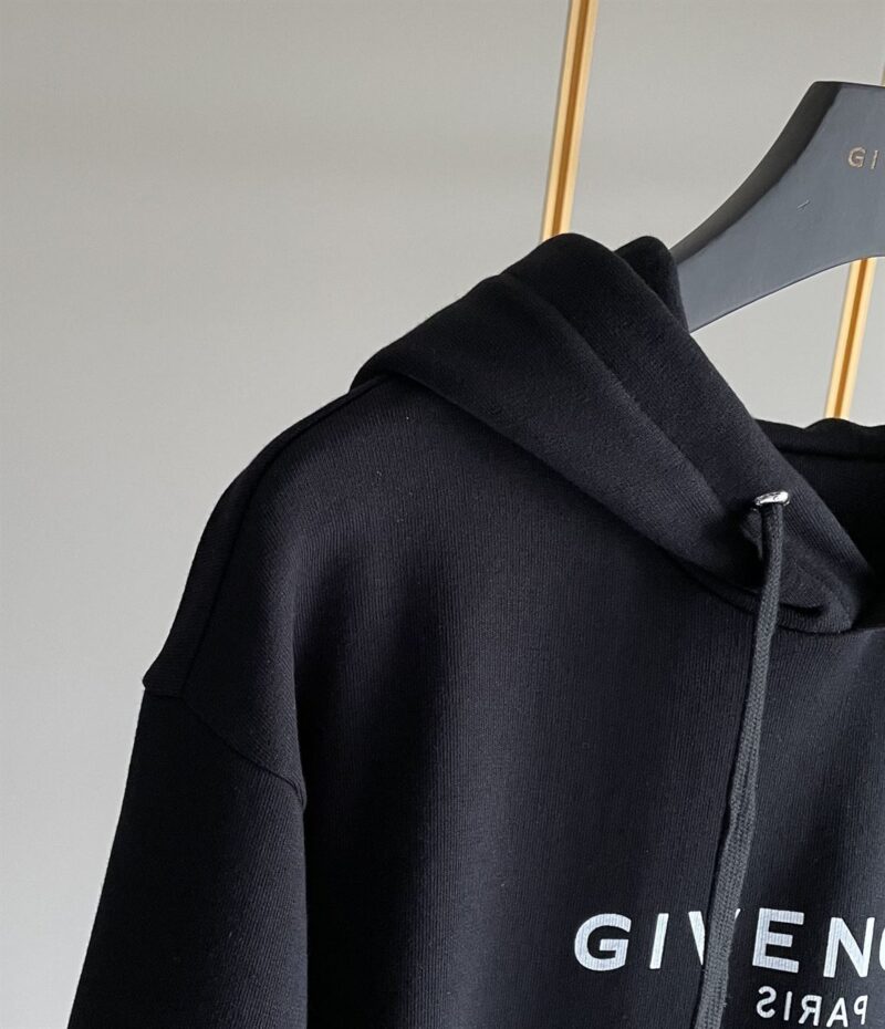 GIVENCHY ARCHETYPE SLIM FIT HOODIE IN FLEECE - AD012