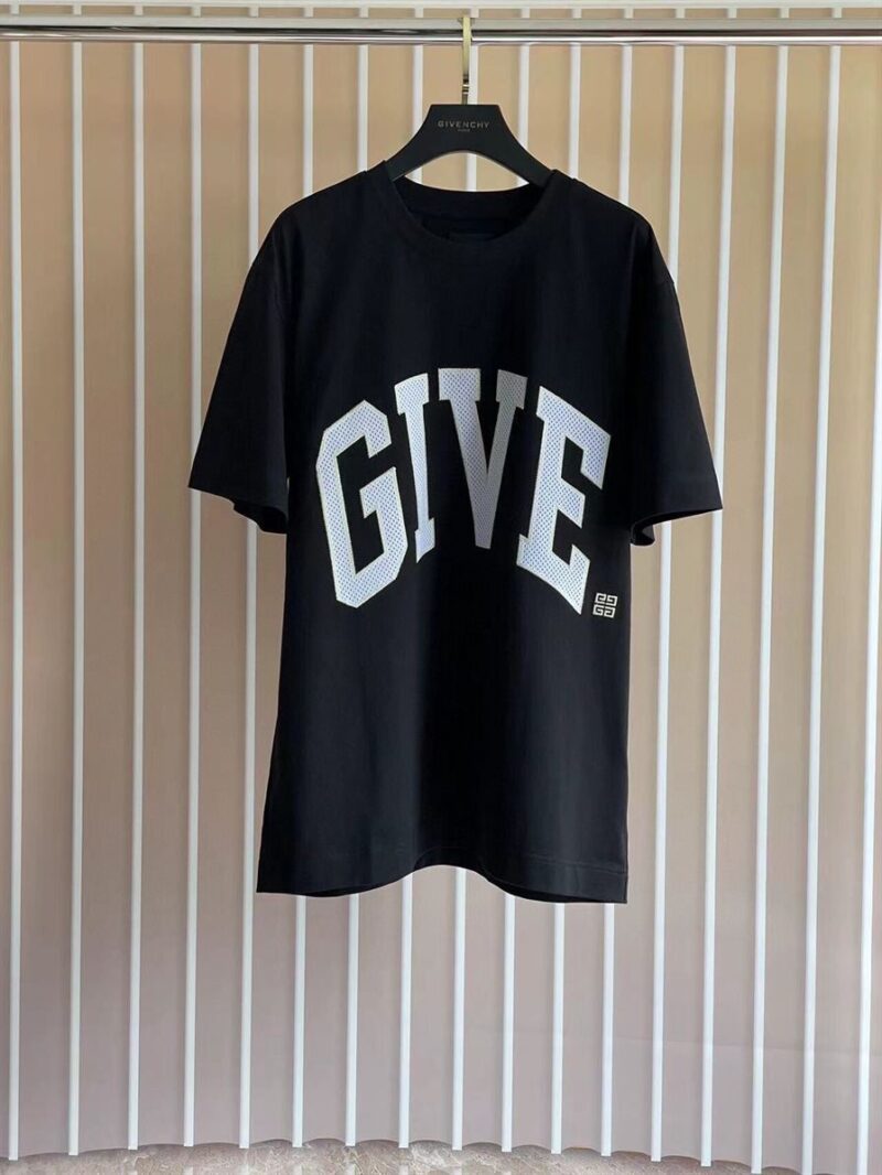 GIVENCHY BLACK BOXY FIT T-SHIRT - K013