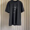 GIVENCHY BLACK COTTON T-SHIRT - K033