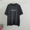 GIVENCHY BLACK COTTON T-SHIRT - K035