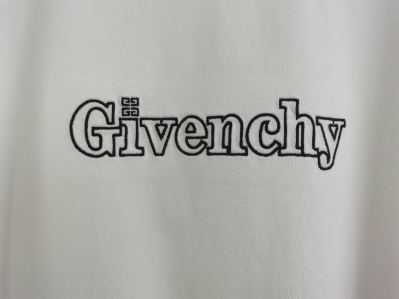 GIVENCHY BLACK COTTON T-SHIRT - K036