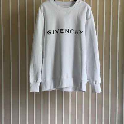 GIVENCHY LOGO PRINT SLIM FIT SWEATSHIRT - AD007