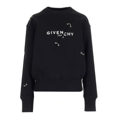 GIVENCHY RING EYELET LOGO SWEATSHIRT - AD004