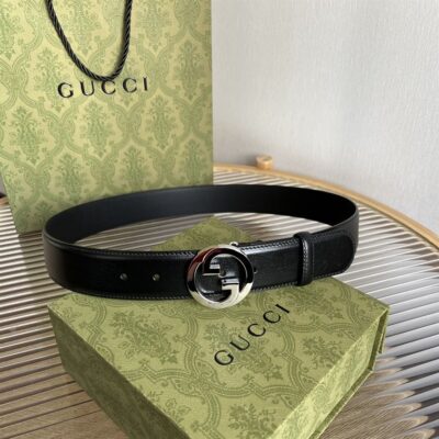 GUCCI BLONDIE BELT BLACK - AB004