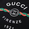 GUCCI COTTON 'GUCCI FIRENZE 1921' HOODED SWEATSHIRT - H036