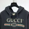 GUCCI COTTON JERSEY HOODED SWEATSHIRT - H028