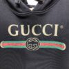 GUCCI COTTON JERSEY HOODED SWEATSHIRT - H028