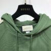 GUCCI COTTON JERSEY HOODED SWEATSHIRT - H031