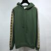 GUCCI COTTON JERSEY HOODED SWEATSHIRT - H031