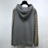 GUCCI COTTON JERSEY HOODED SWEATSHIRT - H032