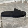 GUCCI GG CANVAS SLIDE SANDAL - Q127