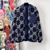 GUCCI GG FUZZY FABRIC JACQUARD JACKET - CA018