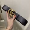 GUCCI GG MARMONT 2015 RE-EDITION WIDE BELT BLACK - AB015