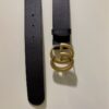 GUCCI GG MARMONT 2015 RE-EDITION WIDE BELT BLACK - AB015