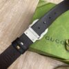 GUCCI GG MARMONT REVERSIBLE BELT BLACK AND BROWN LEATHER - AB027