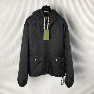 GUCCI GG NYLON CANVAS JACKET - CA014