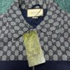 GUCCI GG PRINT COTTON JACKET BLUE - CA001