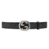 GUCCI GG SUPREME BELT WITH G BUCKLE GG SUPREME - AB002