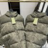 GUCCI JUMBO GG CANVAS JACKET GREEN - CA012