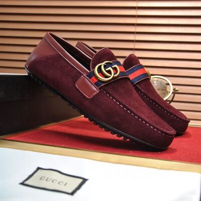 GUCCI LOAFER WITH DOUBLE G - IK046