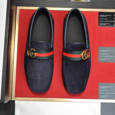 GUCCI LOAFER WITH DOUBLE G - IK047