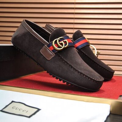 GUCCI LOAFER WITH DOUBLE G - IK048