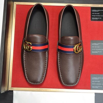 GUCCI LOAFER WITH DOUBLE G - IK050