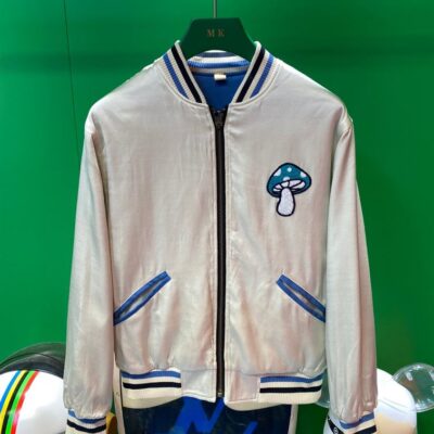 GUCCI REVERSIBLE COTTON BOMBER JACKET - CA021