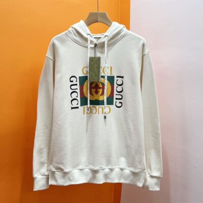 GUCCI VINTAGE LOGO HOODIE - H026