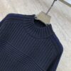 LOUIS VUITTON CONTRAST ACCENT PULLOVER SWEATER - J037