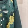 LOUIS VUITTON COTTON JACQUARD CREWNECK - J025