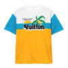 LOUIS VUITTON COTTON SHORT-SLEEVED CREWNECK - V041