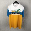 LOUIS VUITTON COTTON SHORT-SLEEVED CREWNECK - V041