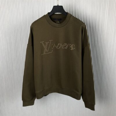 LOUIS VUITTON COTTON SIGNATURE CREWNECK - J017