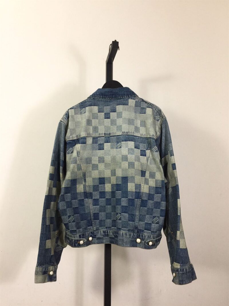 LOUIS VUITTON DAMIER CLASSIC DENIM JACKET - CC009