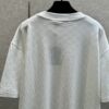 LOUIS VUITTON DAMIER COTTON PIQUE T-SHIRT WHITE - V019