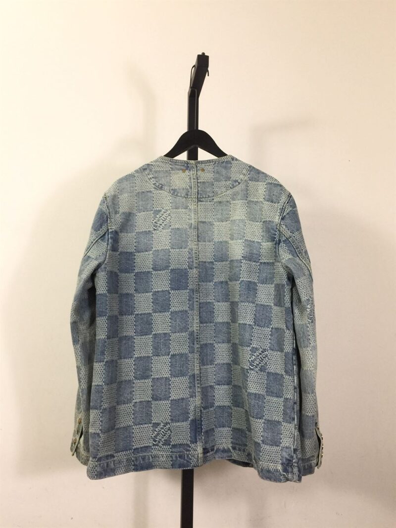 LOUIS VUITTON DAMIER DENIM CHIC JACKET - CC007