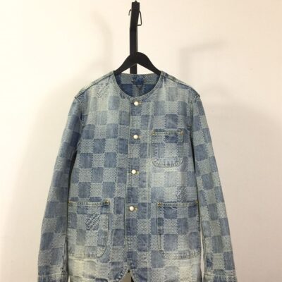 LOUIS VUITTON DAMIER DENIM CHIC JACKET - CC007