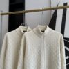 LOUIS VUITTON DAMIER SIGNATURE ZIP-THROUGH CARDIGAN - J022