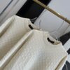 LOUIS VUITTON DAMIER WOOL LONG-SLEEVED CREWNECK IVORY - J018