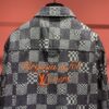 LOUIS VUITTON DISTORTED DAMIER DENIM JACKET - CC020