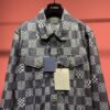 LOUIS VUITTON DISTORTED DAMIER DENIM JACKET - CC020