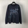 LOUIS VUITTON EMBROIDERED COTTON SWEATSHIRT - J013