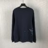 LOUIS VUITTON EMBROIDERED COTTON SWEATSHIRT - J013