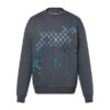 LOUIS VUITTON EMBROIDERED COTTON SWEATSHIRT - J014