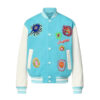 LOUIS VUITTON EMBROIDERED VARSITY BLOUSON - CC017