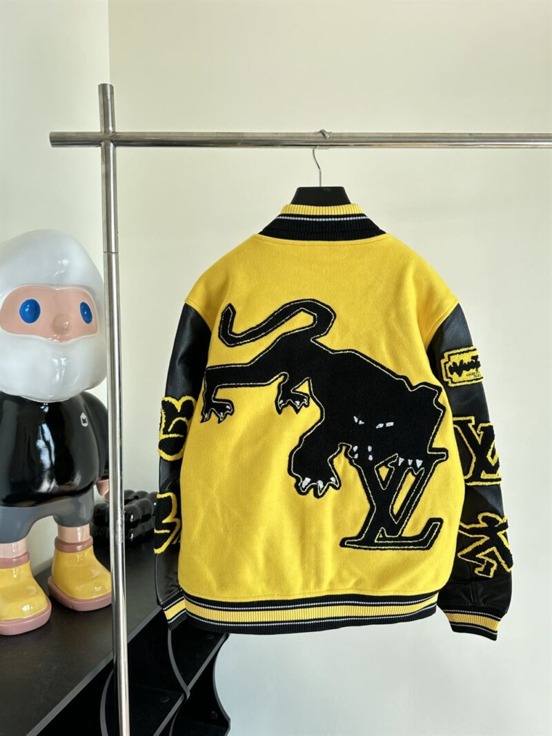 LOUIS VUITTON LEATHER EMBROIDERED VARSITY - CC012