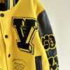 LOUIS VUITTON LEATHER EMBROIDERED VARSITY - CC012