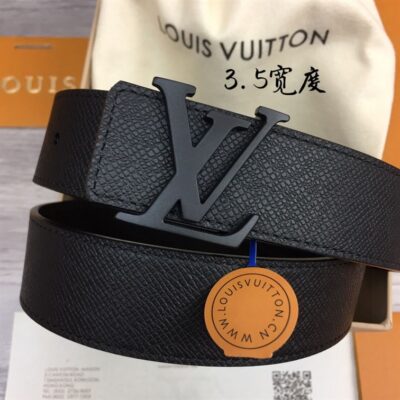 LOUIS VUITTON LV AEROGRAM 35MM BELT LEATHER - AC016